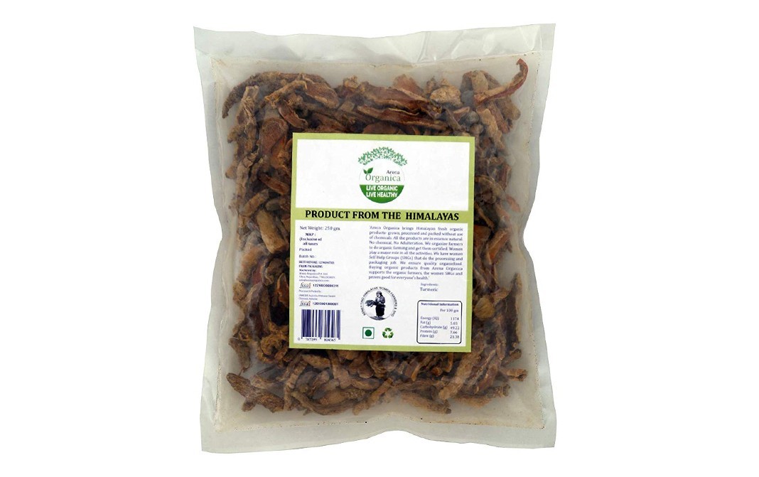 Arena Organica Turmeric Whole Stick    Pack  250 grams